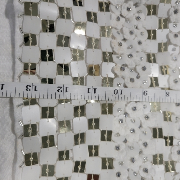 J Crew | Collection embellished mini skirt with floral appliqués| NWT - Picture 8 of 13